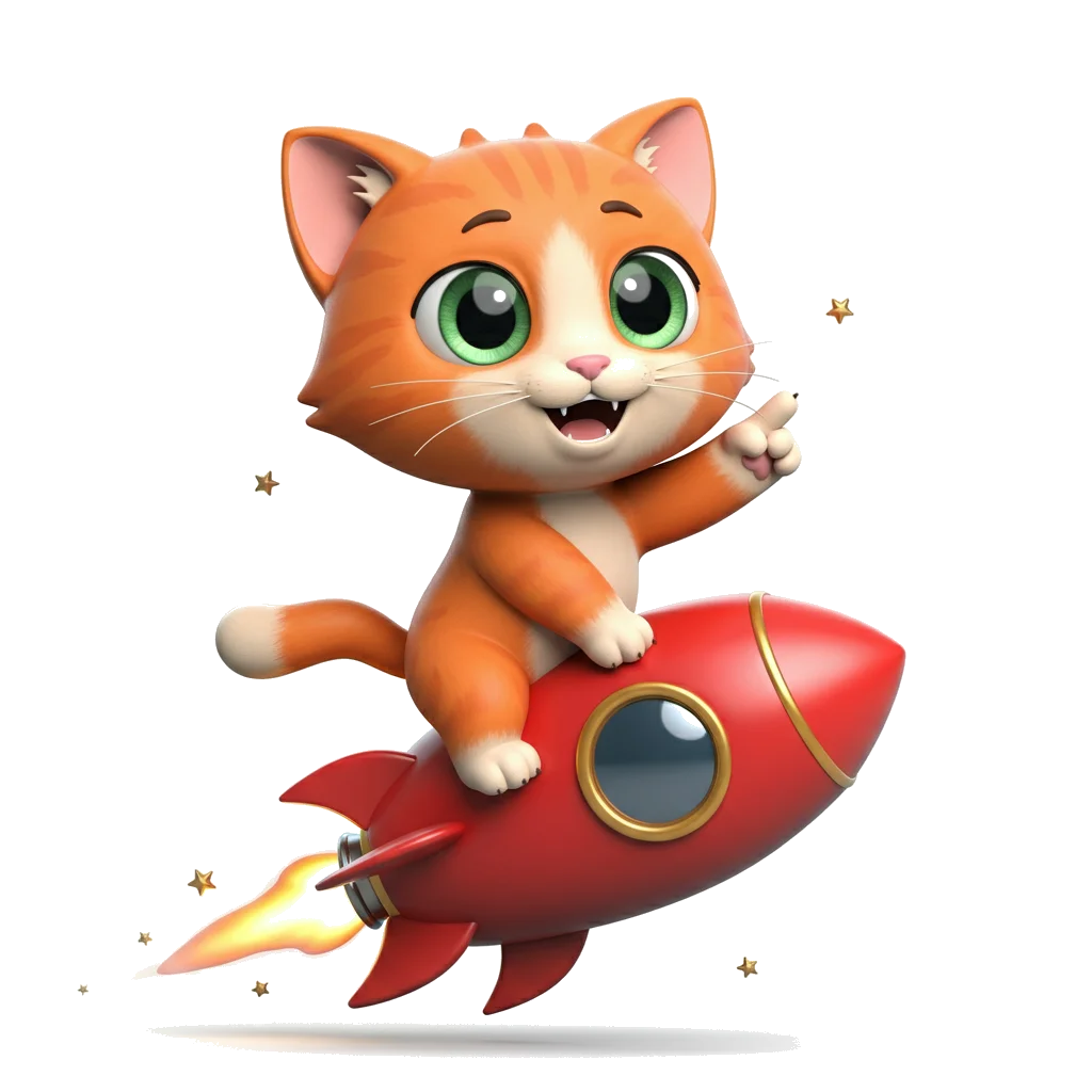 Startup Launch Cat